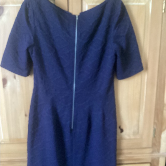 London Times Midi Dress Navy 8 - Picture 3 of 6